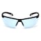 Pyramex Ever-Lite(R), Safety Glasses, Anti-Fog & Anti-Scratch, Infinity Blue Lens, Black Frame, Half-Frame SB8660DT - alternate 2